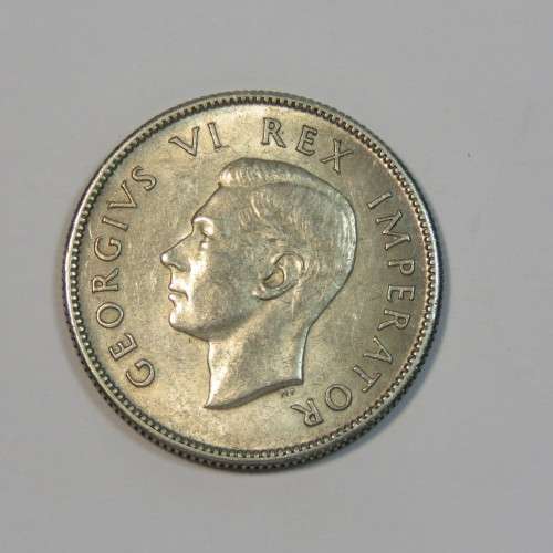 1939 South Africa two shillings - EF