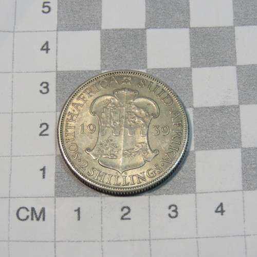 1939 South Africa two shillings - EF
