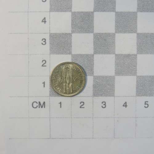 1934 Southern Rhodesia threepence - AU