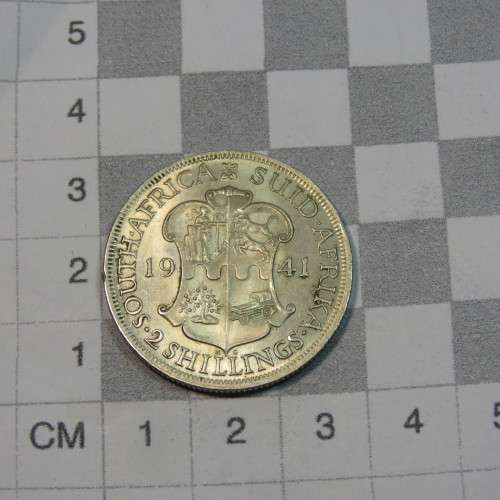 1941 South Africa two shillings - AU