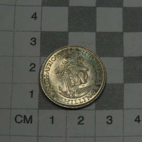 1943 South Africa shilling - UNC - Brilliant