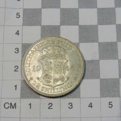 1944 South Africa half crown - UNC