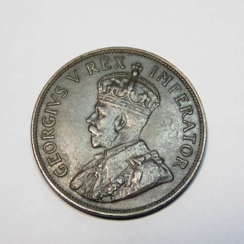 1936 South Africa penny - VF+ or better - George 5