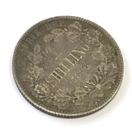 1896 ZAR Kruger shilling VF