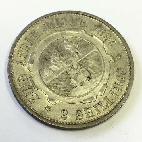 1897 ZAR Kruger 2 shillings