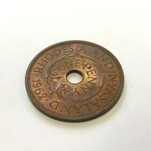 1962 Rhodesia and Nyasaland Penny Uncirculated