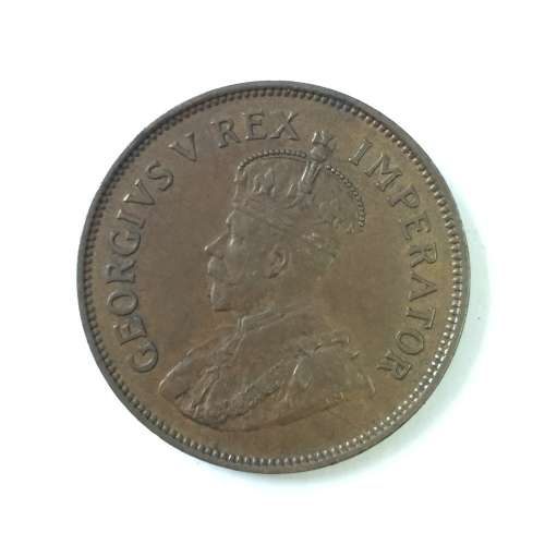 1934 SA Union Half Penny AU