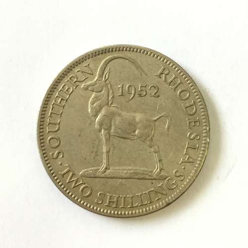 1952 Southern Rhodesia Two Shilling XF