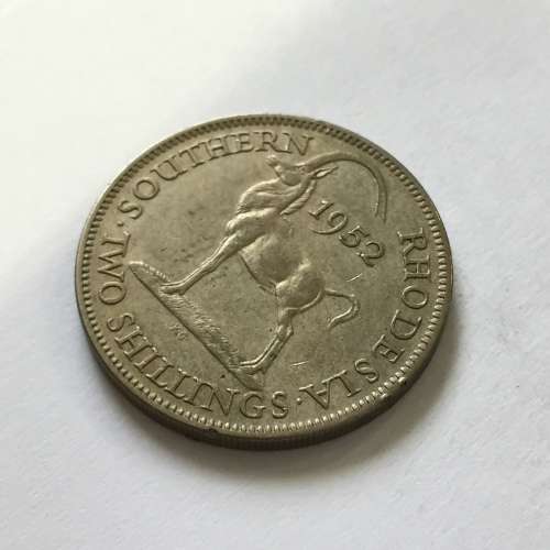 1952 Southern Rhodesia Two Shilling XF