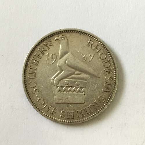 1937 Southern Rhodesia shilling VF+
