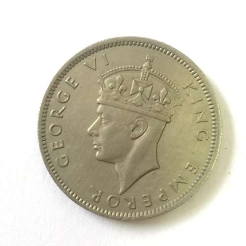 1947 Southern Rhodesia shilling AU