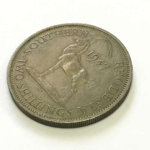 1947 Southern Rhodesia Two shilling XF