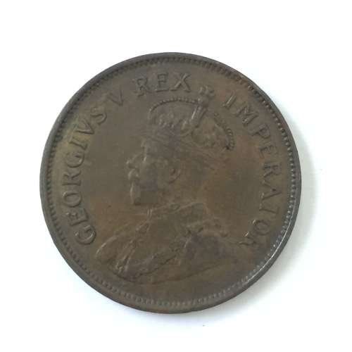 1935 SA Union half penny