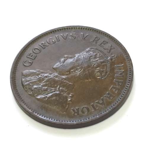 1935 SA Union half penny
