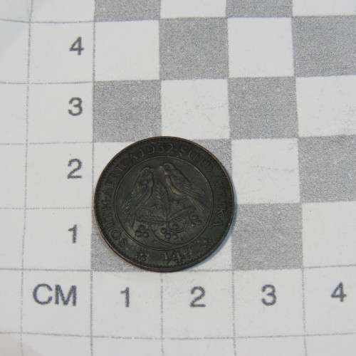 1932 South Africa farthing - AU
