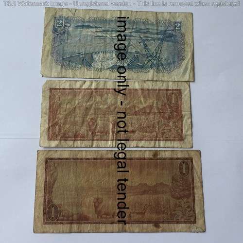 Lot of 10 different Africa banknotes