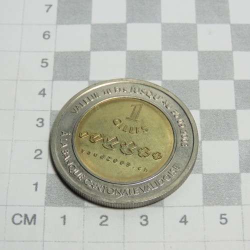 Switzerland 1803-2003 Canton de Vaud 1 Gilles token