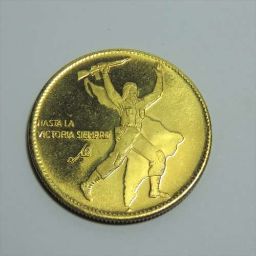 1928-1967 Che Guevara goldplated medallion