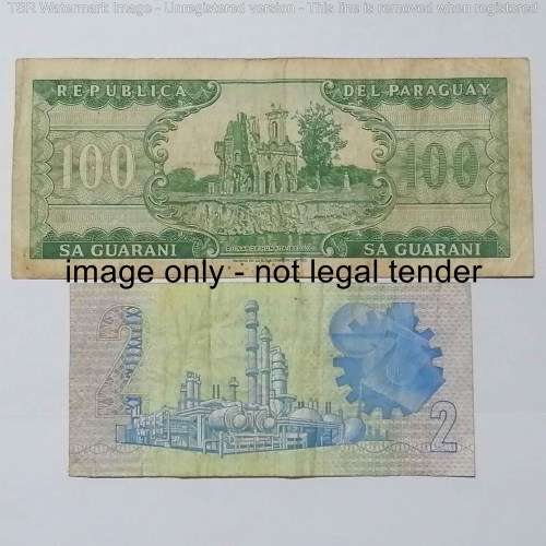 Lot of 10 Africa banknotes
