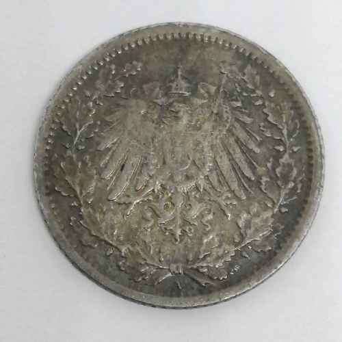 Germany Deutsches Reich 1917A half mark XF