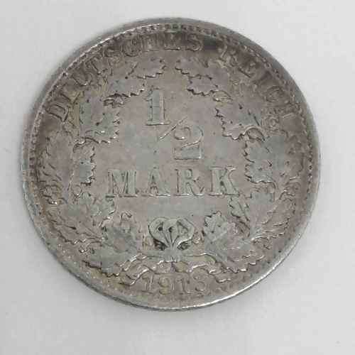 Germany Deutsches Reich 1913 A half mark