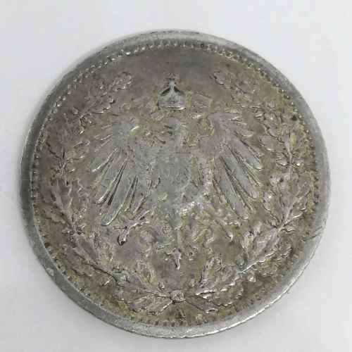 Germany Deutsches Reich 1913 A half mark