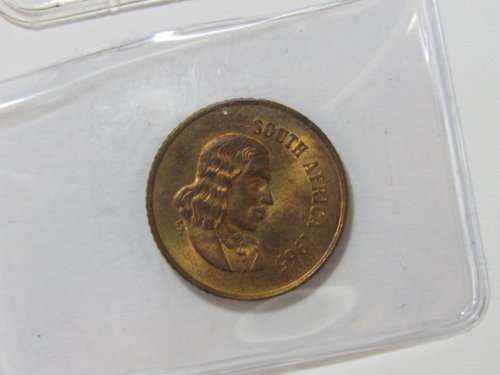 Set of English 1 cents - 1965 Proof and 1965 UNC Very Scarce