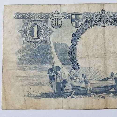 1959 Malaya and British Borneo one dollar banknote