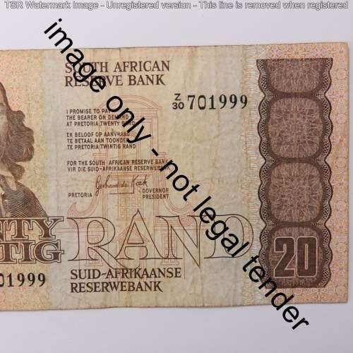 GPC de Kock 1984 Z30 replacement R20 note
