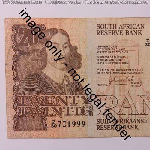 GPC de Kock 1984 Z30 replacement R20 note