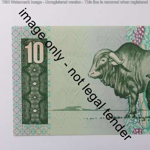 GPC de Kock 3rd Issue R10 uncirculated with No 8228888
