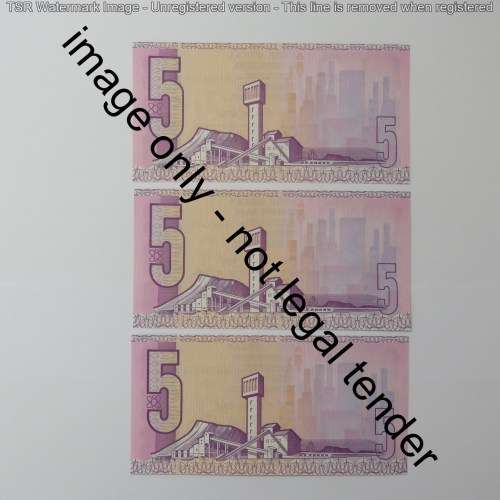 CL Stals lot of 6 R5 notes uncirculated with consecutive numbers