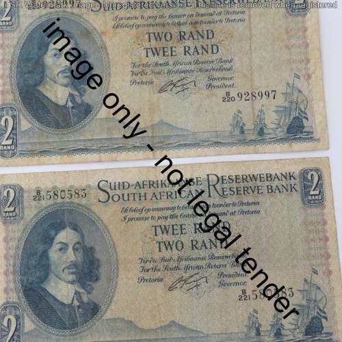 Rissik lot of 10 R2 notes all different prefix