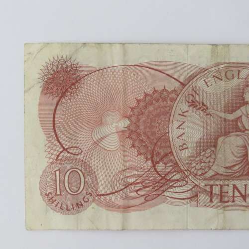 England Ten Shillings with Mandela`s prison number 46664