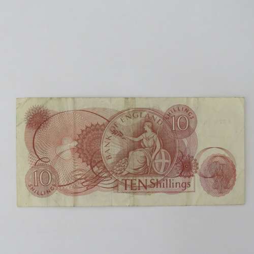England Ten Shillings with Mandela`s prison number 46664