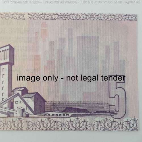 GPC de Kock R5 banknote with nice number 999988 - 1st Issue