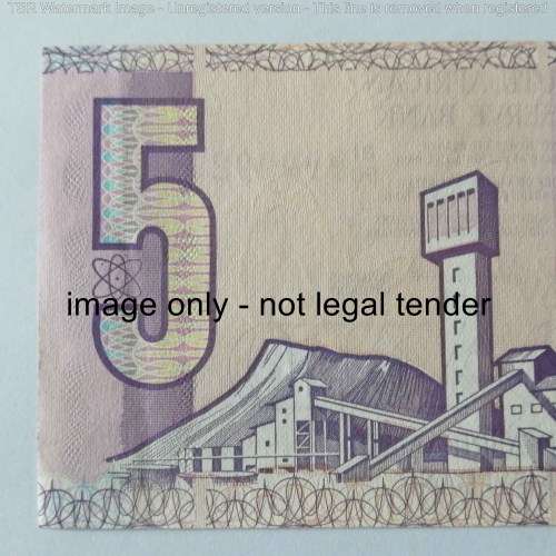 GPC de Kock R5 banknote with nice number 999992