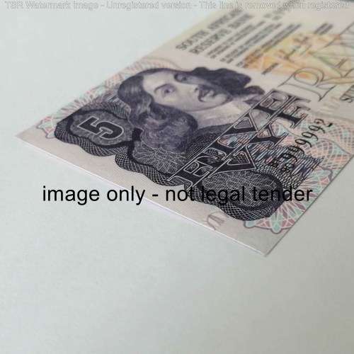 GPC de Kock R5 banknote with nice number 999992