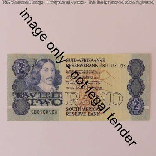 GPC de Kock 3rd Issue R2 note with number 908908