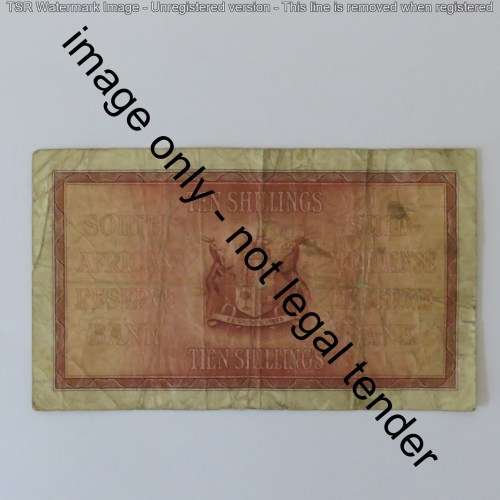 MH de Kock 1st Issue Ten Shillings