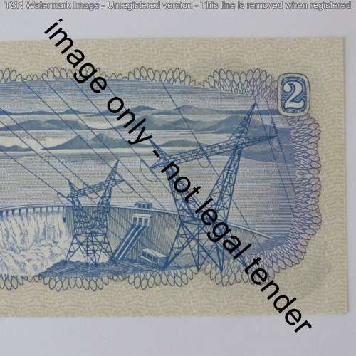 TW de Jongh R2 banknote uncirculated with nice number 515555