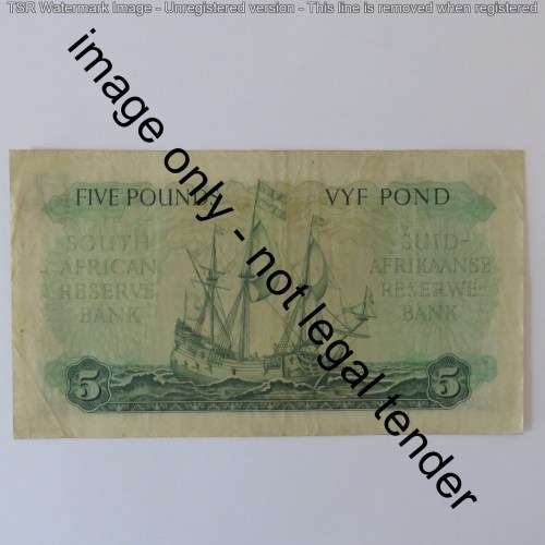 MH de Kock 3rd issue 31-1-53 Eng over Afr Excellent