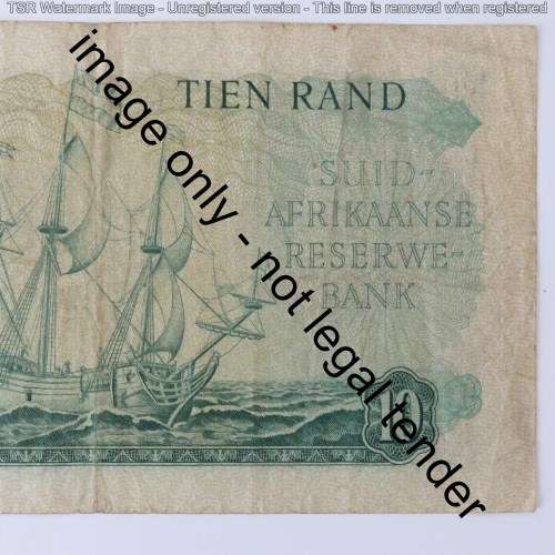 MH de Kock Ten rand C1 series - 1961 - Various folds and creases