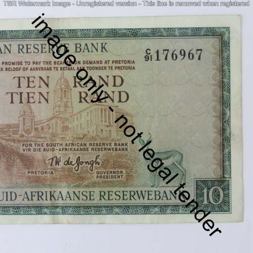 TW de Jongh 1st issue R10 - Centre fold - Some creases