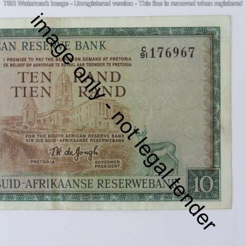 TW de Jongh 1st issue R10 - Centre fold - Some creases