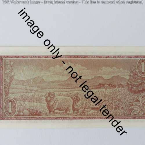 TW de Jongh 2nd issue pair of uncirculated R1 notes