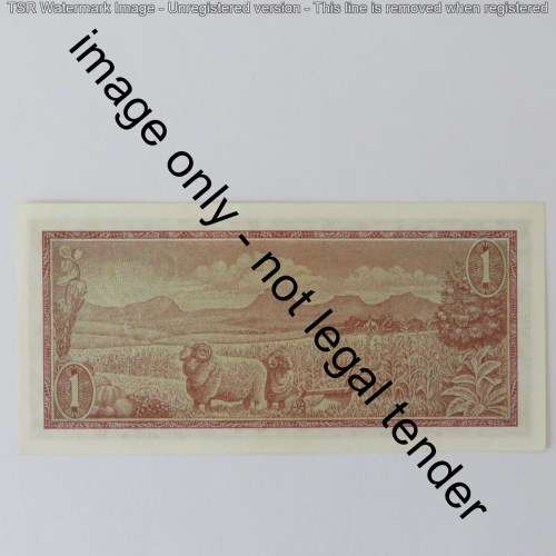 TW de Jongh 2nd issue pair of uncirculated R1 notes