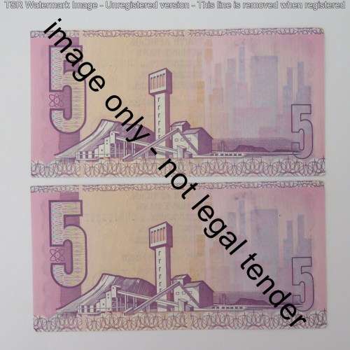 CL Stals lot of 8 R5 notes with consecutive numbers - Uncirculated