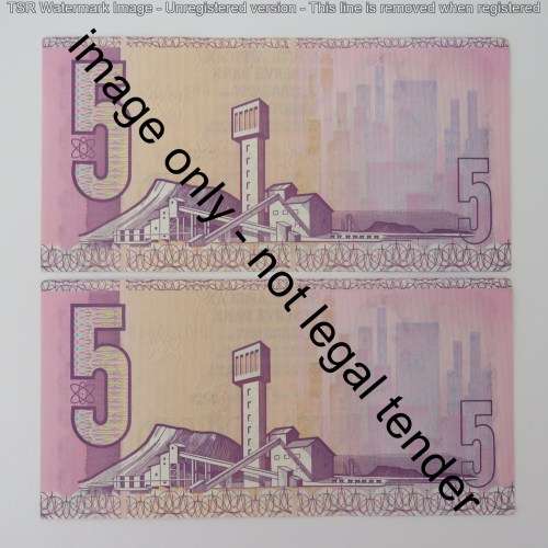 CL Stals lot of 8 R5 notes with consecutive numbers - Uncirculated