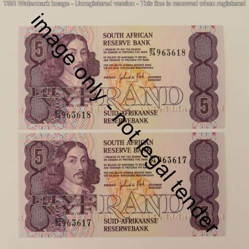 GPC de Kock 3rd Issue R5 notes - 3 Consecutive numbers